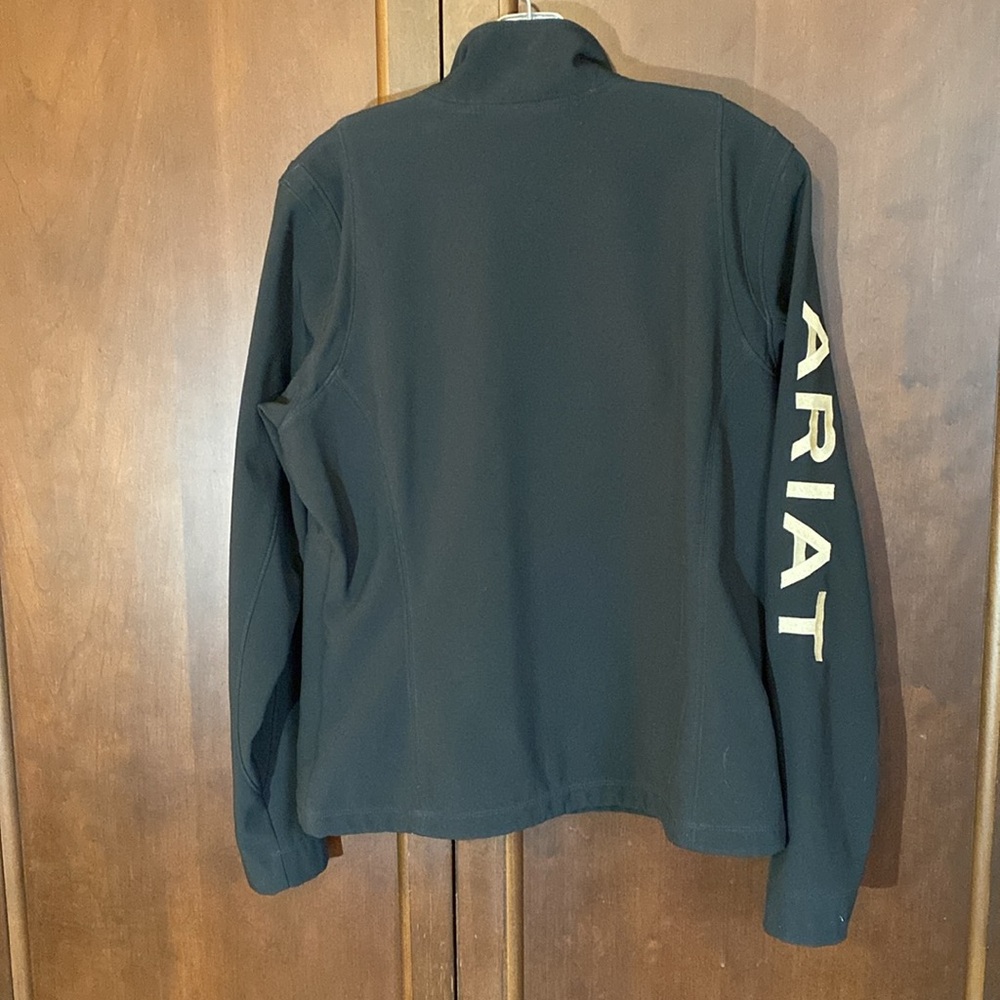 Ariat Black Softshell Jacket, L - Picture 4 of 6